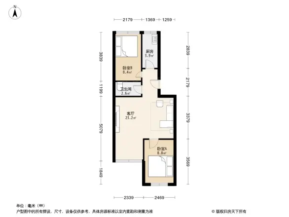 北平里户型图