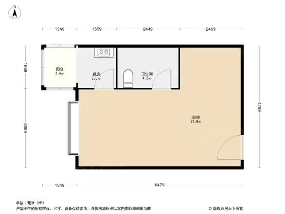 恬心家园户型图