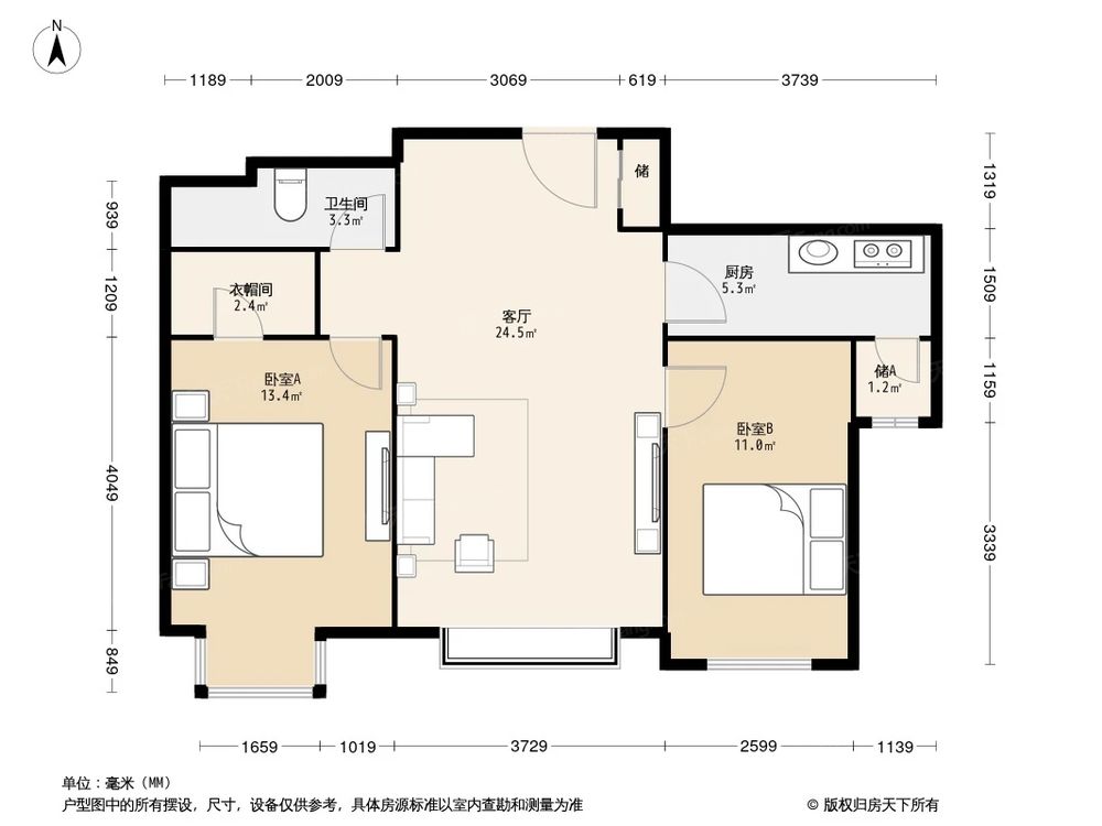 相似户型图