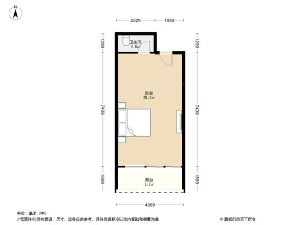 富顿中心户型图