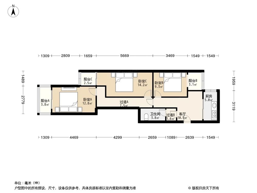 相似户型图
