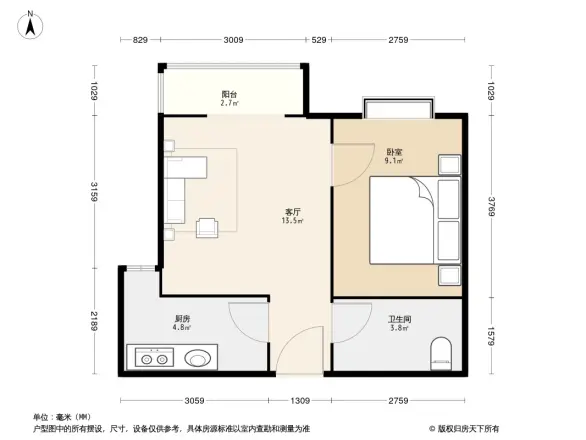 华纺易城户型图