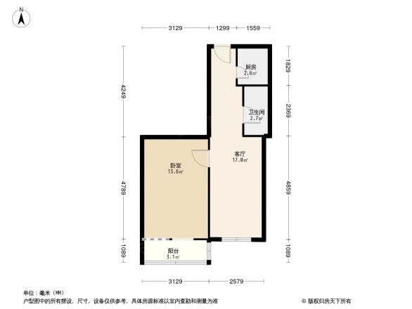 复兴路32号院户型图