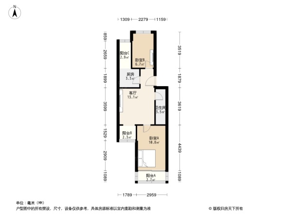 黄金苑户型图