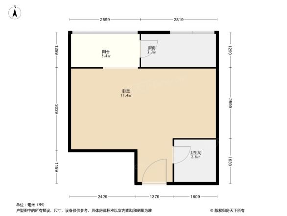 南太平庄北巷户型图