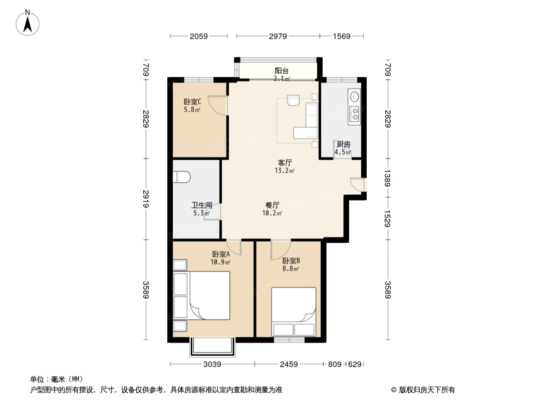 户型图0/2