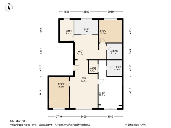 金茂逸墅别墅户型图