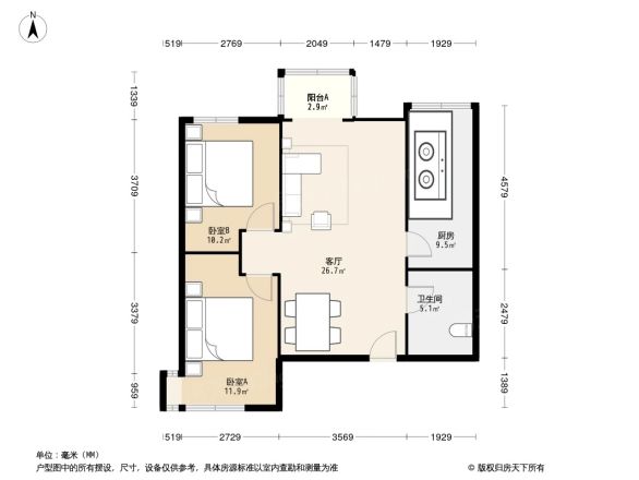 丽阳四季户型图