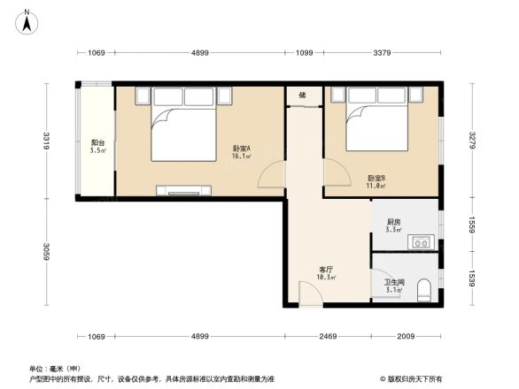 昌平鼓楼北街户型图