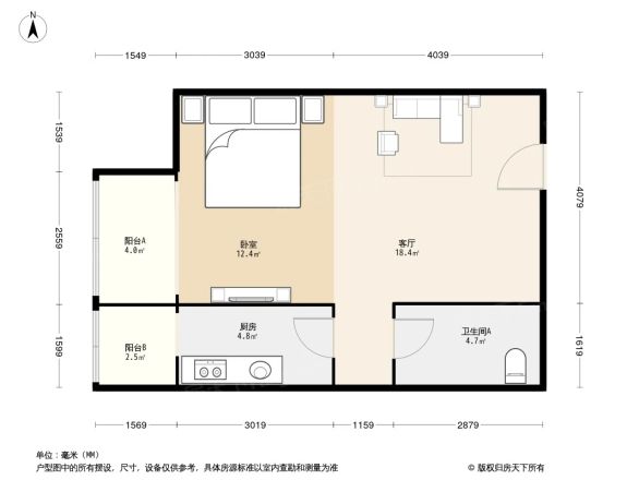 润枫锦尚户型图