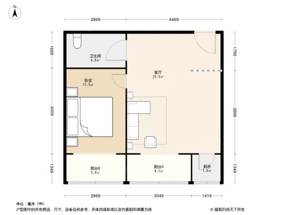 丰卉家园户型图