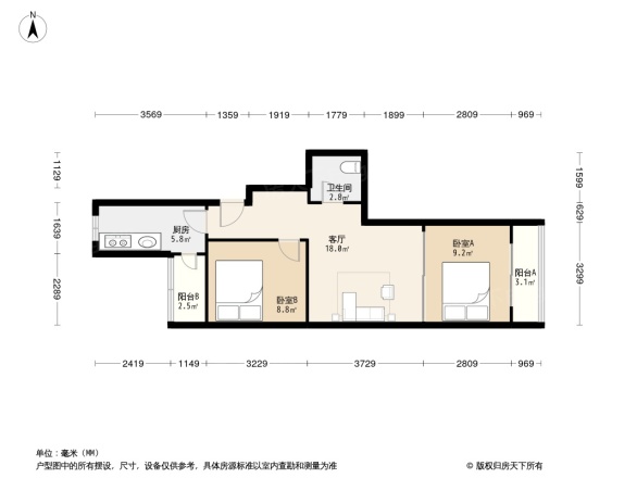 樊家村住宅小区户型图