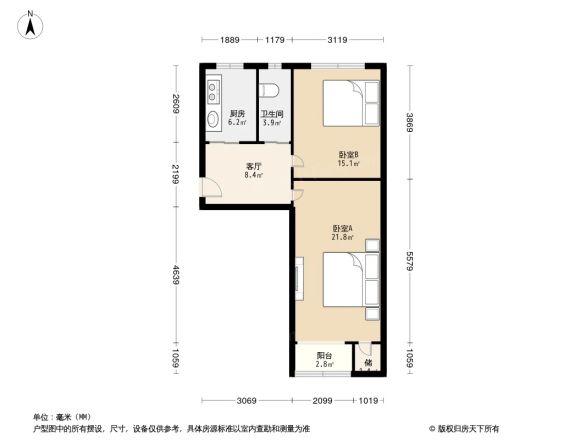 花园村户型图