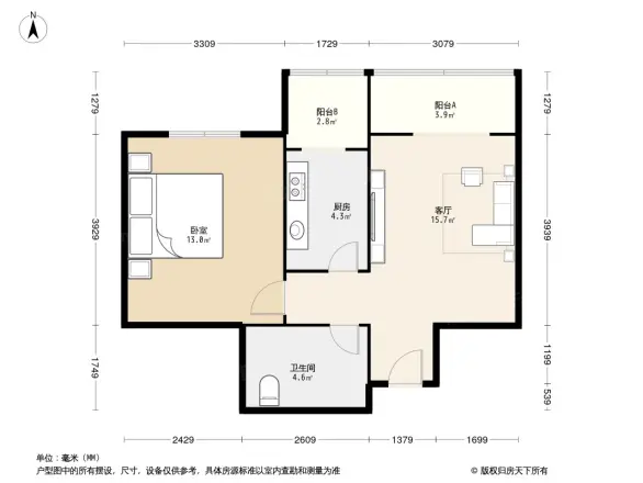 怡海花园恒泰园户型图