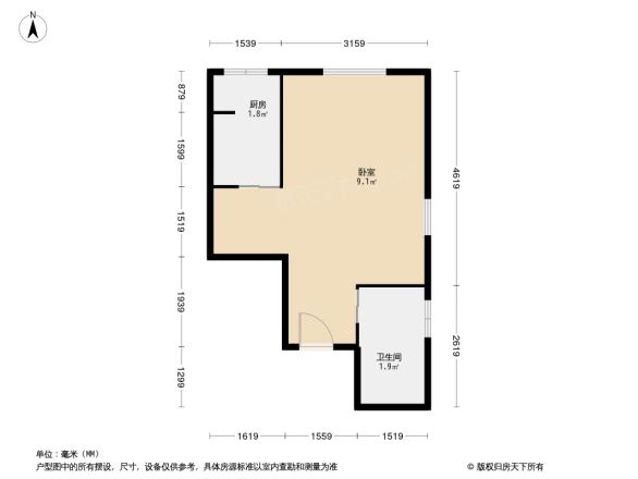 京投快线阳光花园户型图
