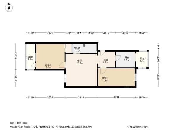 西潞南大街户型图