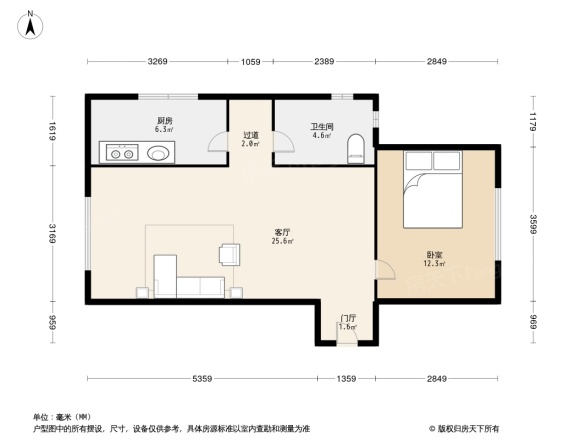 北京城建红木林户型图