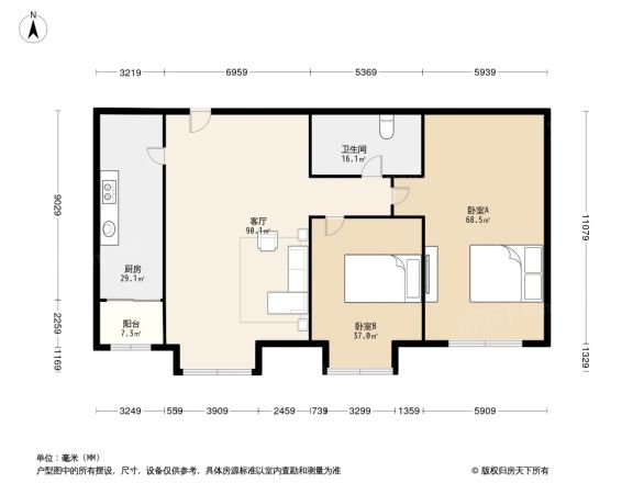 国风上观户型图