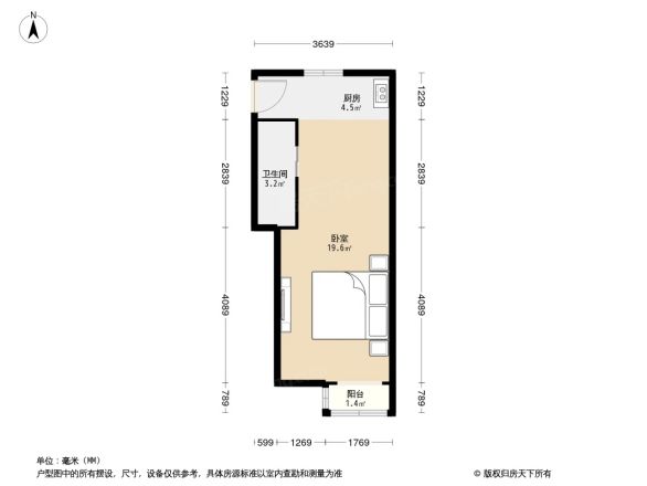 机场南路东里户型图