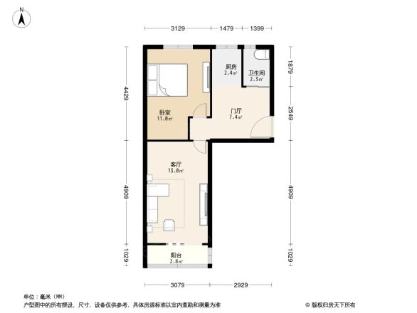 红华小区户型图