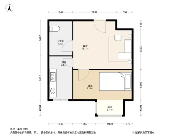 万润风景户型图