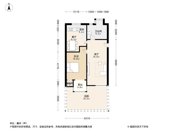 花园村户型图