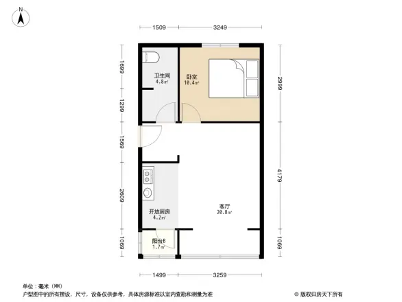 黄金苑户型图