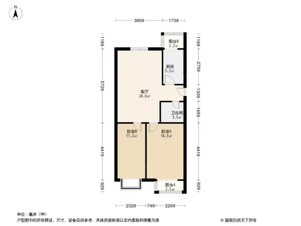 丰台天骄俊园户型图