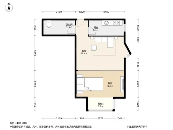 万润风景户型图