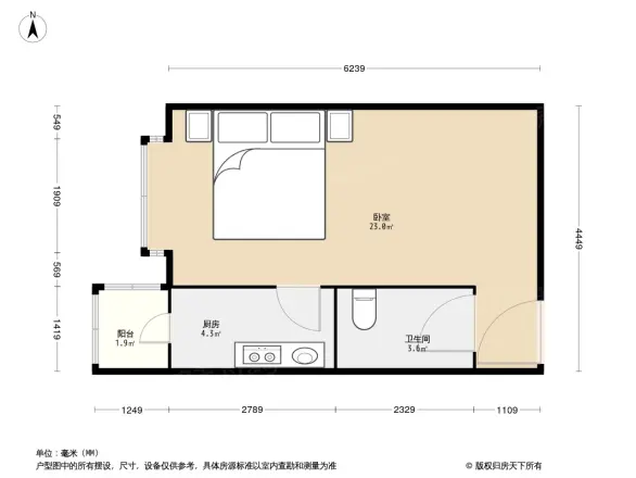 恬心家园户型图