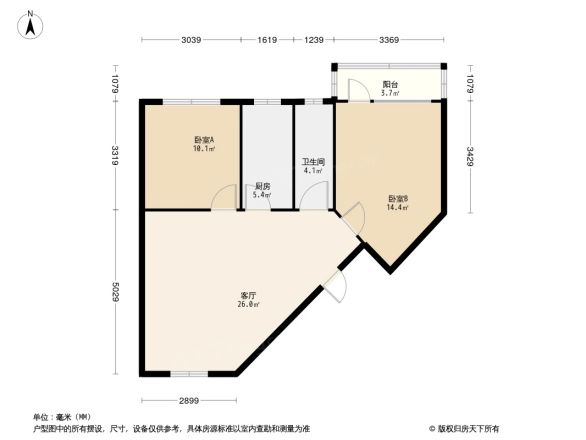 同仁园户型图