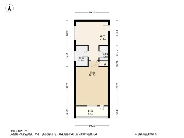 绿岛苑户型图