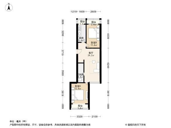 同仁园户型图