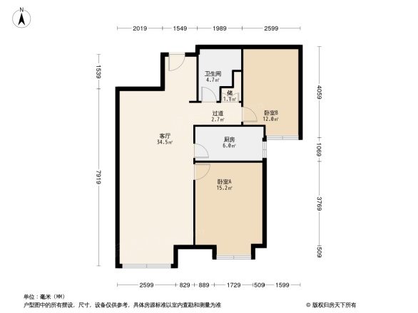 金第万科朗润园户型图
