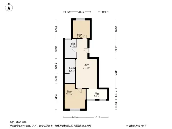 同泽园户型图