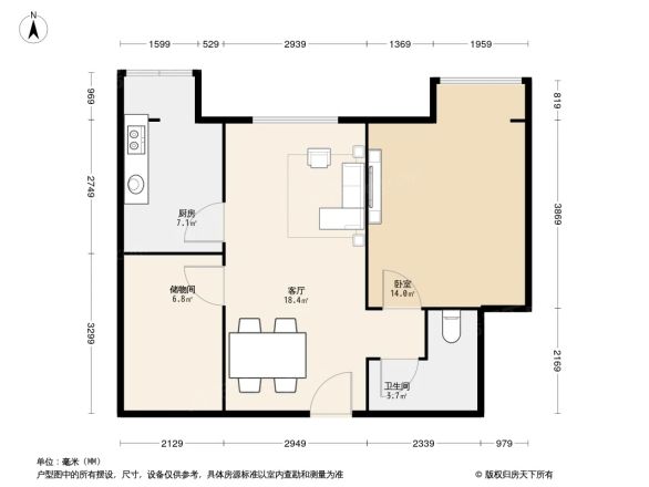 太阳星城水星园户型图