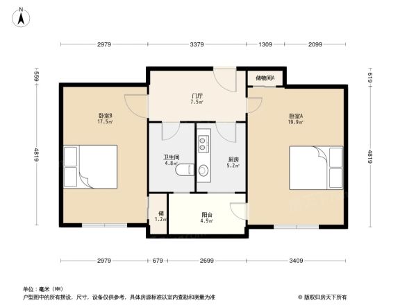 花园村户型图