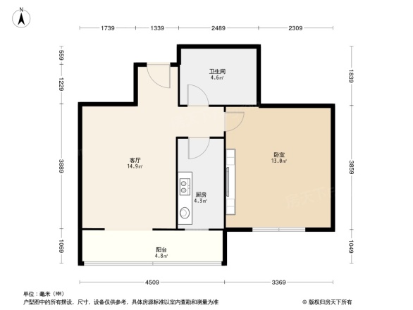 怡海花园恒泰园户型图