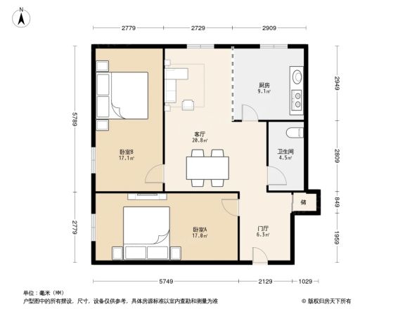 和平街九区户型图