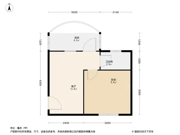 机场樱花园二区户型图