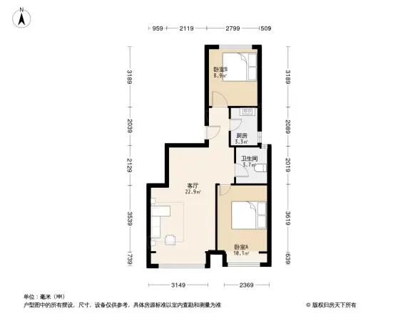 首创新悦都户型图