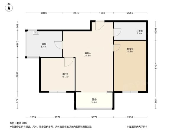 怡乐北街小区户型图
