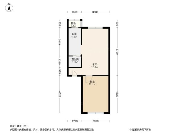 中纺里小区户型图