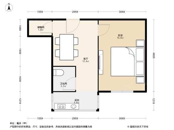 红华小区户型图