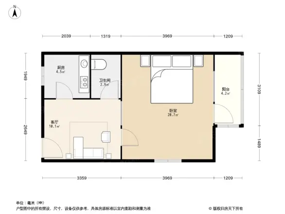 鼓楼大街52号户型图