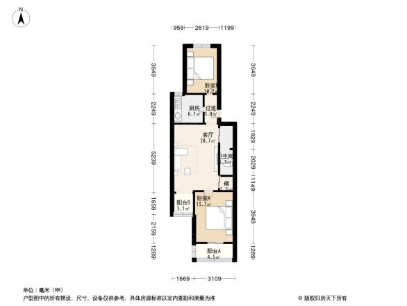 古城西路小区户型图