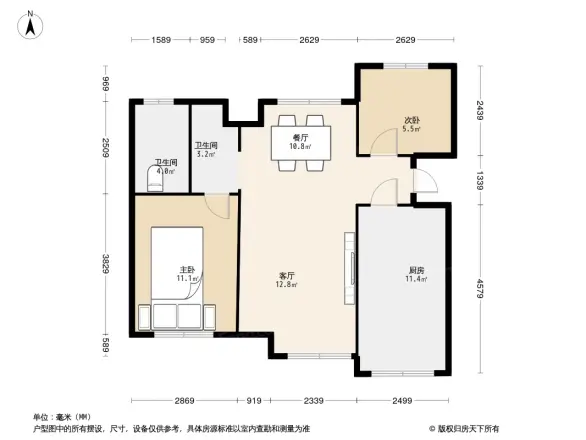 首创新悦都户型图