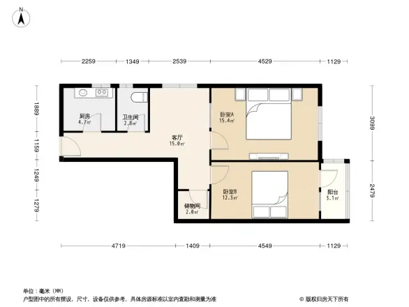 鼓楼大街52号户型图
