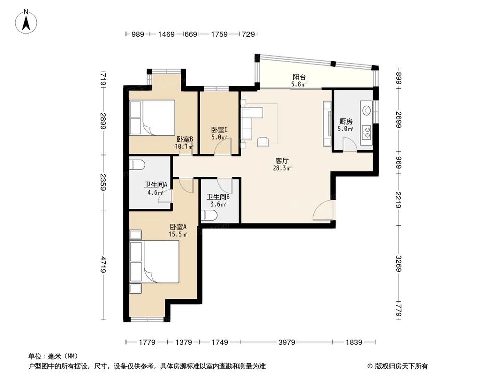 相似户型图