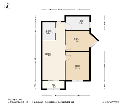 金泽家园户型图